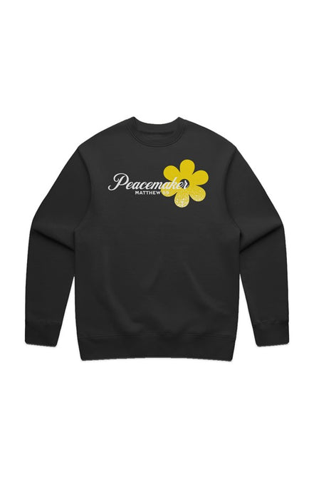 PEACEMAKER FLORAL RELAXED CREW