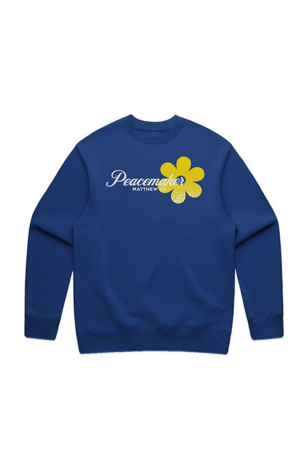 PEACEMAKER FLORAL RELAXED CREW