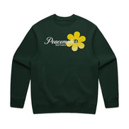 PEACEMAKER FLORAL RELAXED CREW