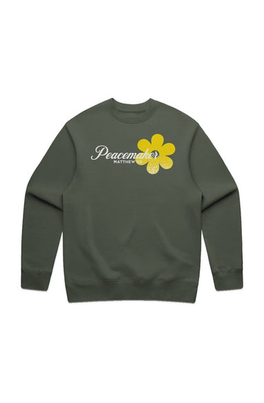 PEACEMAKER FLORAL RELAXED CREW