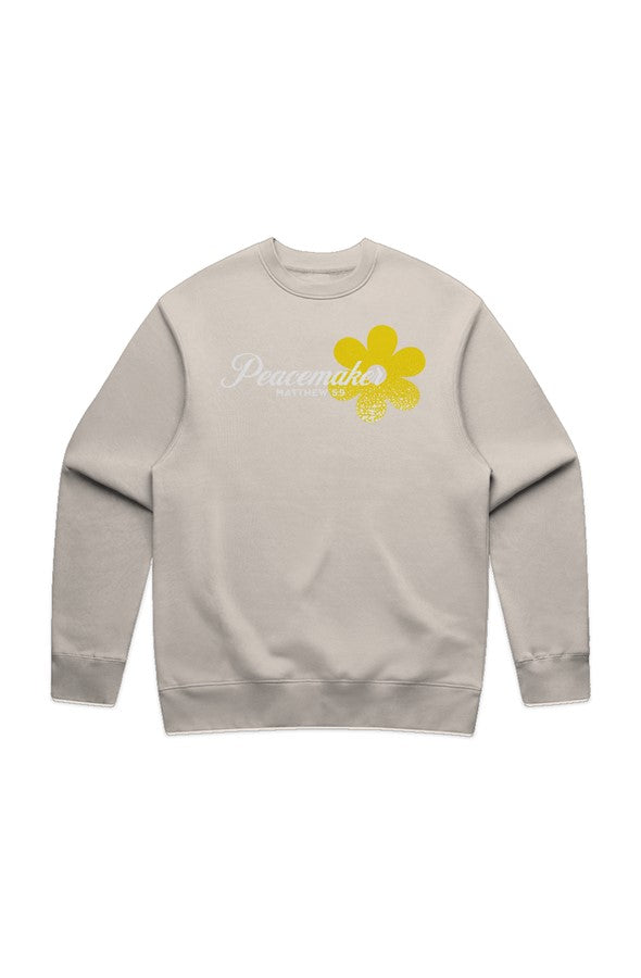 PEACEMAKER FLORAL RELAXED CREW