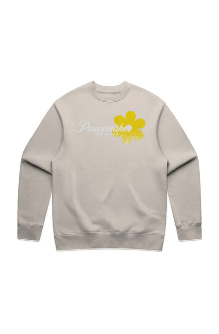 PEACEMAKER FLORAL RELAXED CREW