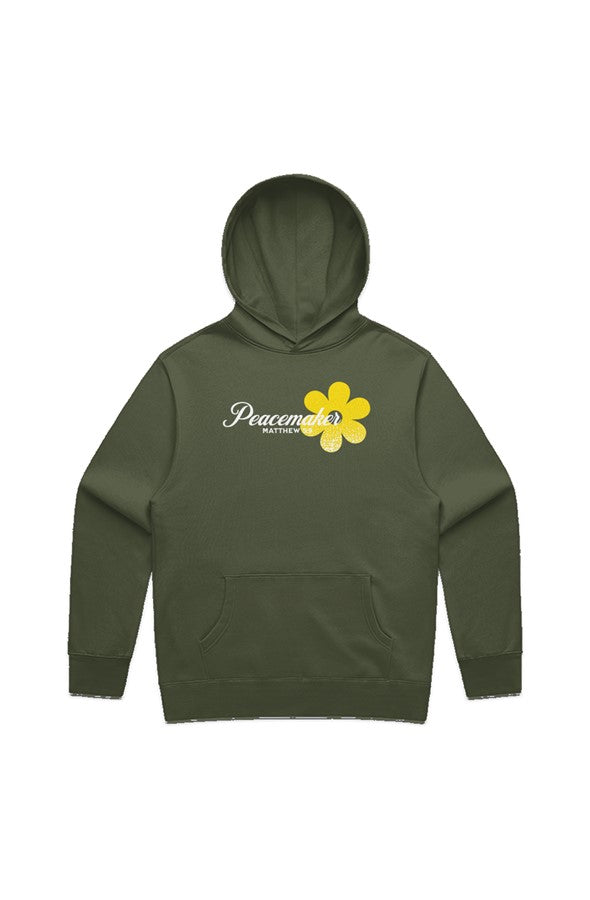 PEACEMAKER FLORAL RELAXED HOOD