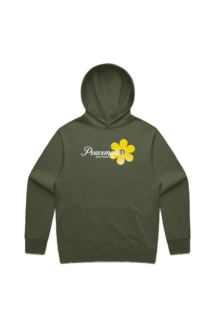 PEACEMAKER FLORAL RELAXED HOOD