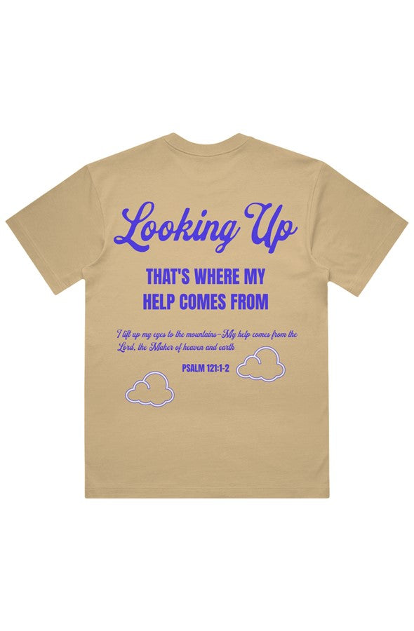 LOOKING UP RELAXED TEE