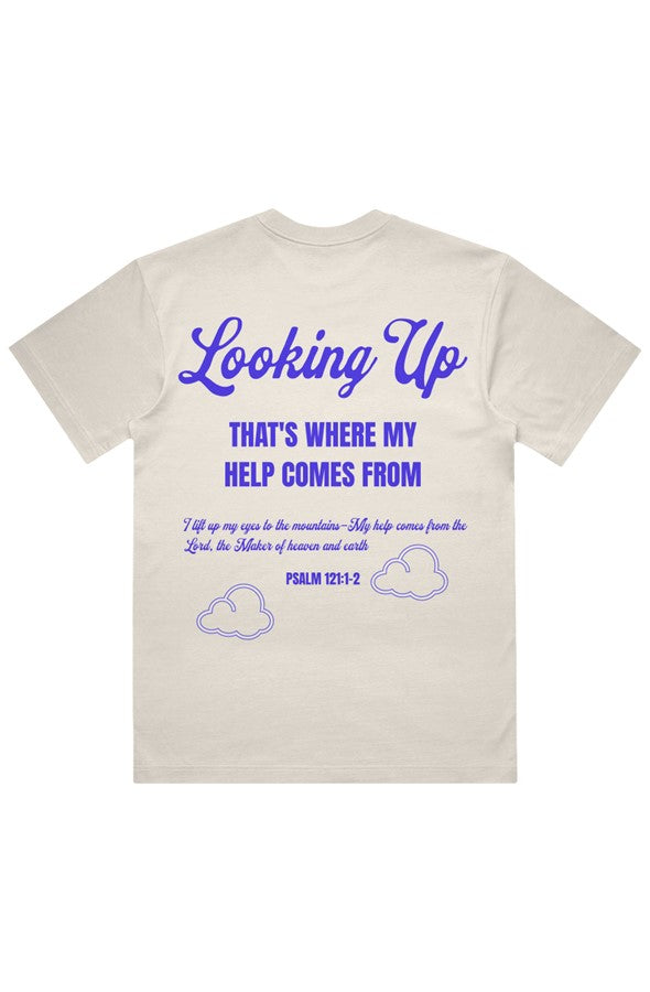 LOOKING UP RELAXED TEE