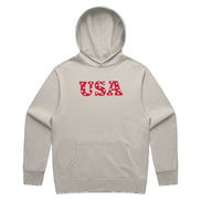 USA STARS RELAXED HOODIE