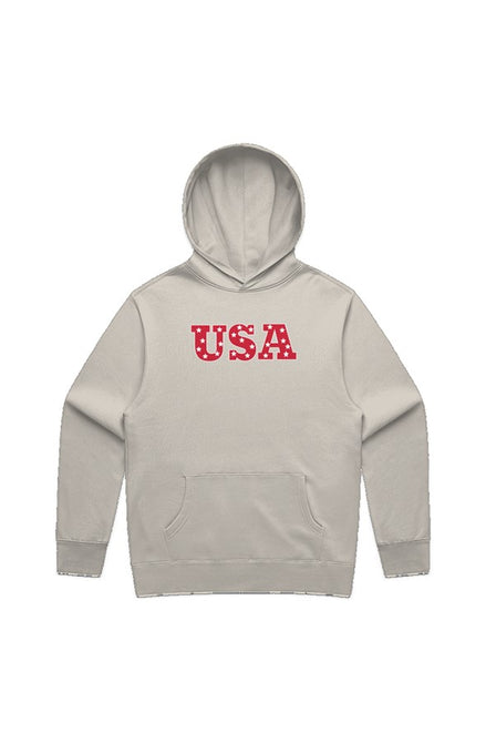 USA STARS RELAXED HOODIE