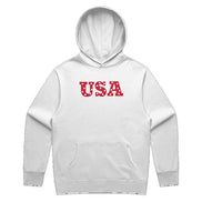 USA STARS RELAXED HOODIE