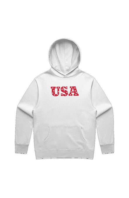 USA STARS RELAXED HOODIE