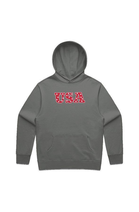 USA STARS RELAXED HOODIE