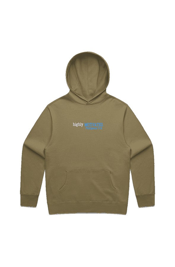 HIGHLY MOTIVATED RELAXED HOODIE