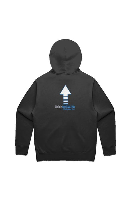 HIGHLY MOTIVATED RELAXED HOODIE