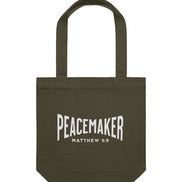 PEACEMAKER CANVAS TOTE