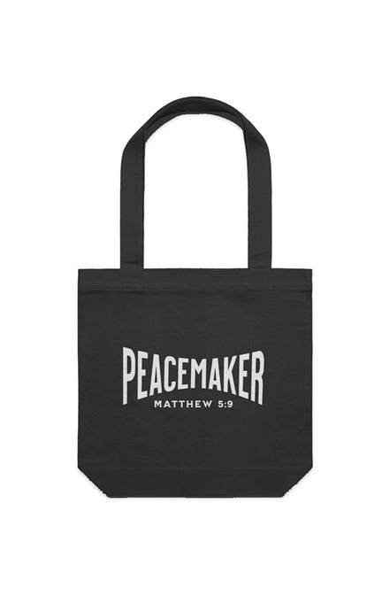 PEACEMAKER CANVAS TOTE