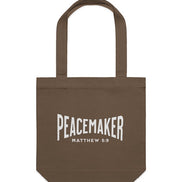 PEACEMAKER CANVAS TOTE