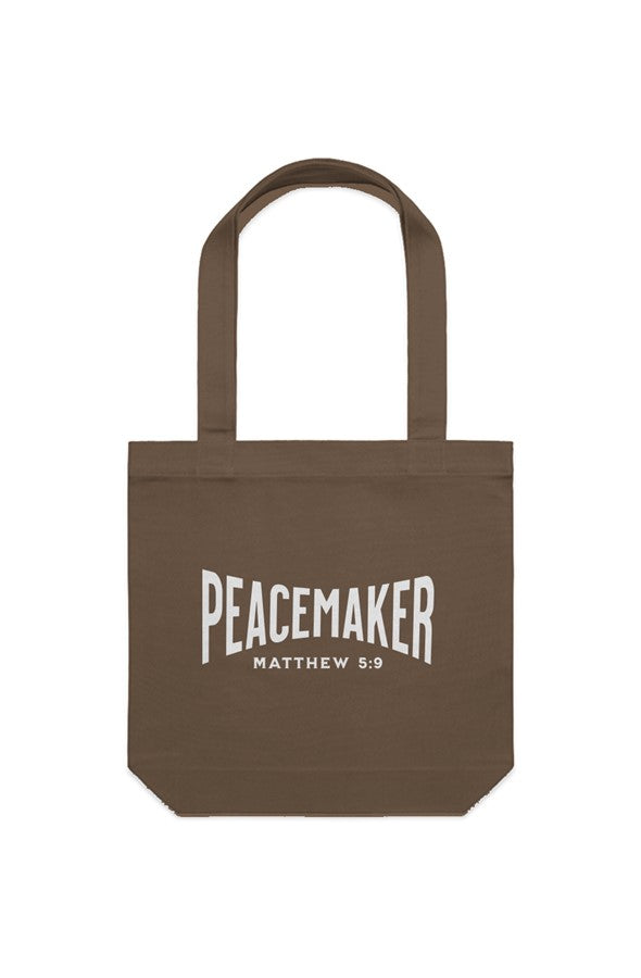 PEACEMAKER CANVAS TOTE