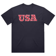 USA STARS RELAXED TEE