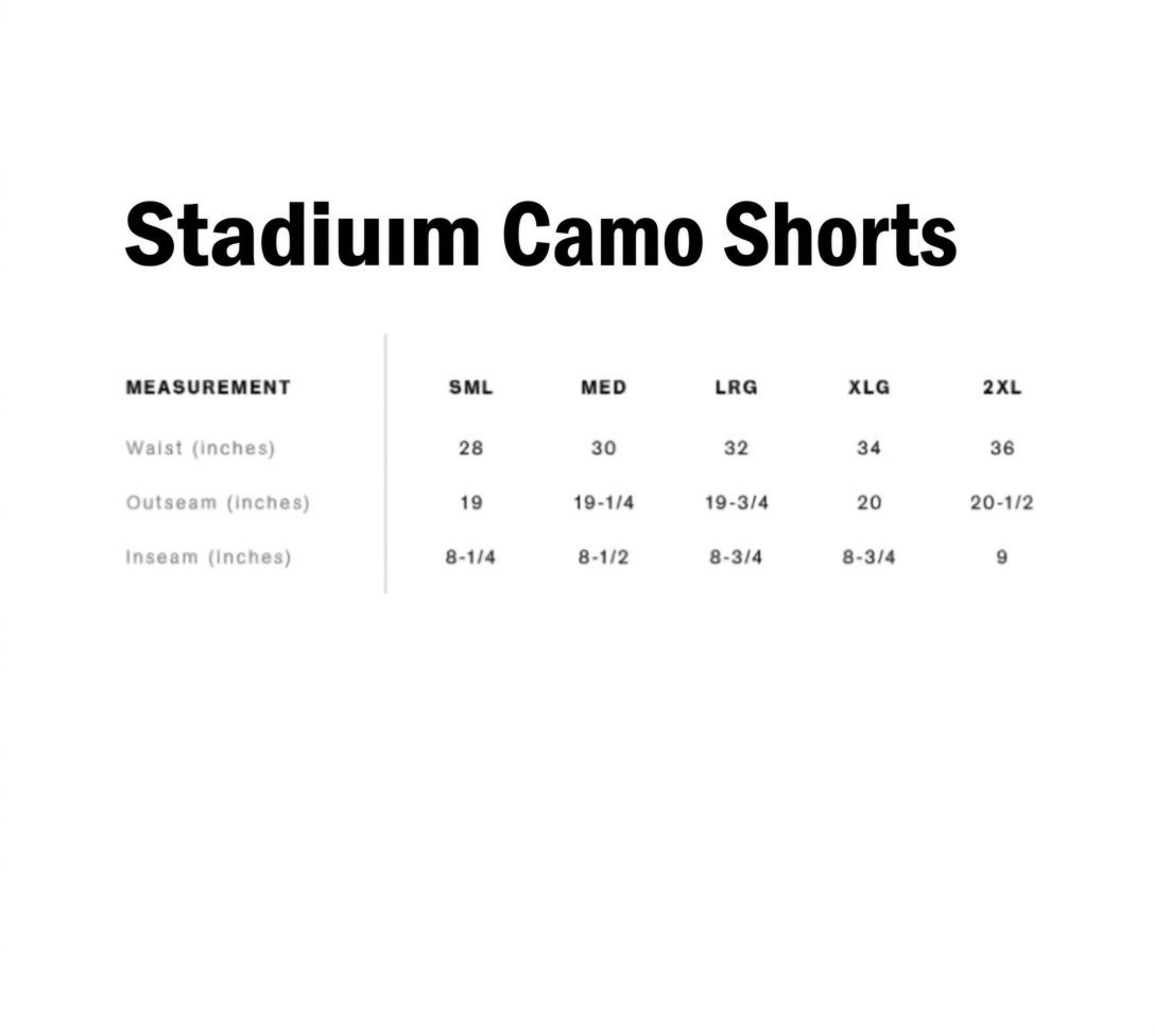 AMERICA UNITED STADIUM CAMO SHORTS