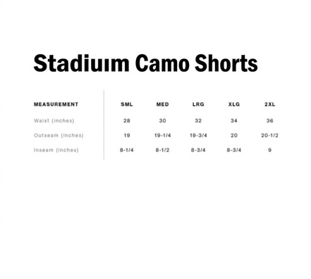 AMERICA UNITED STADIUM CAMO SHORTS