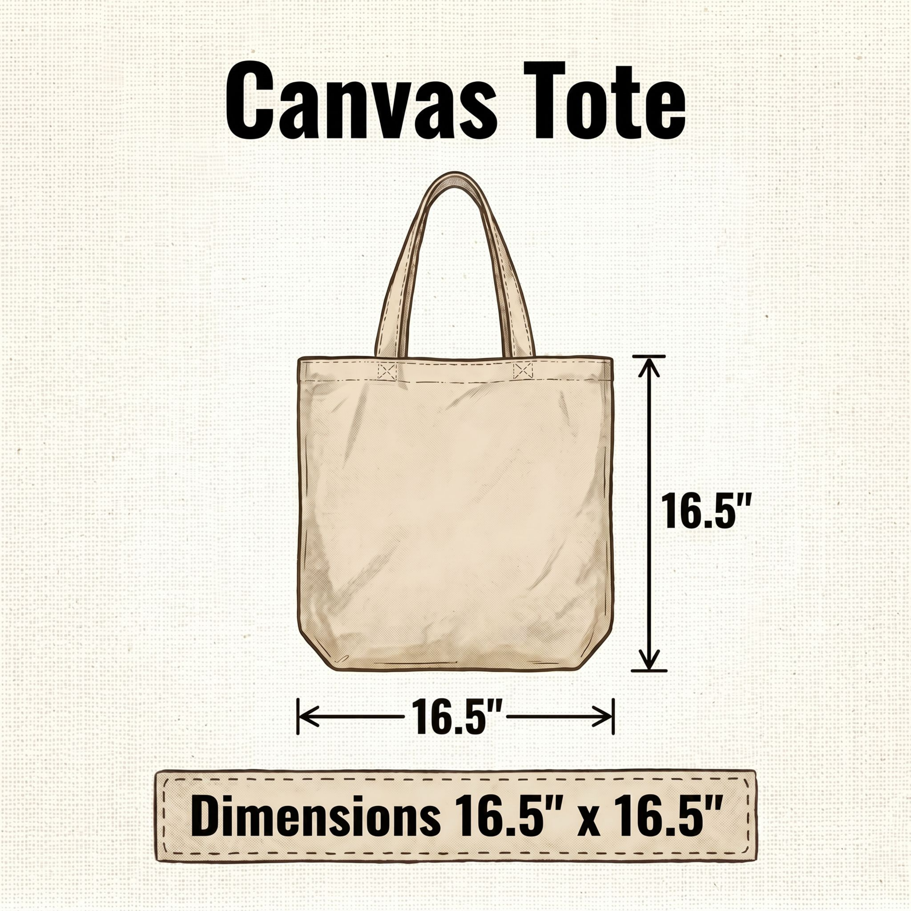 PEACEMAKER CANVAS TOTE