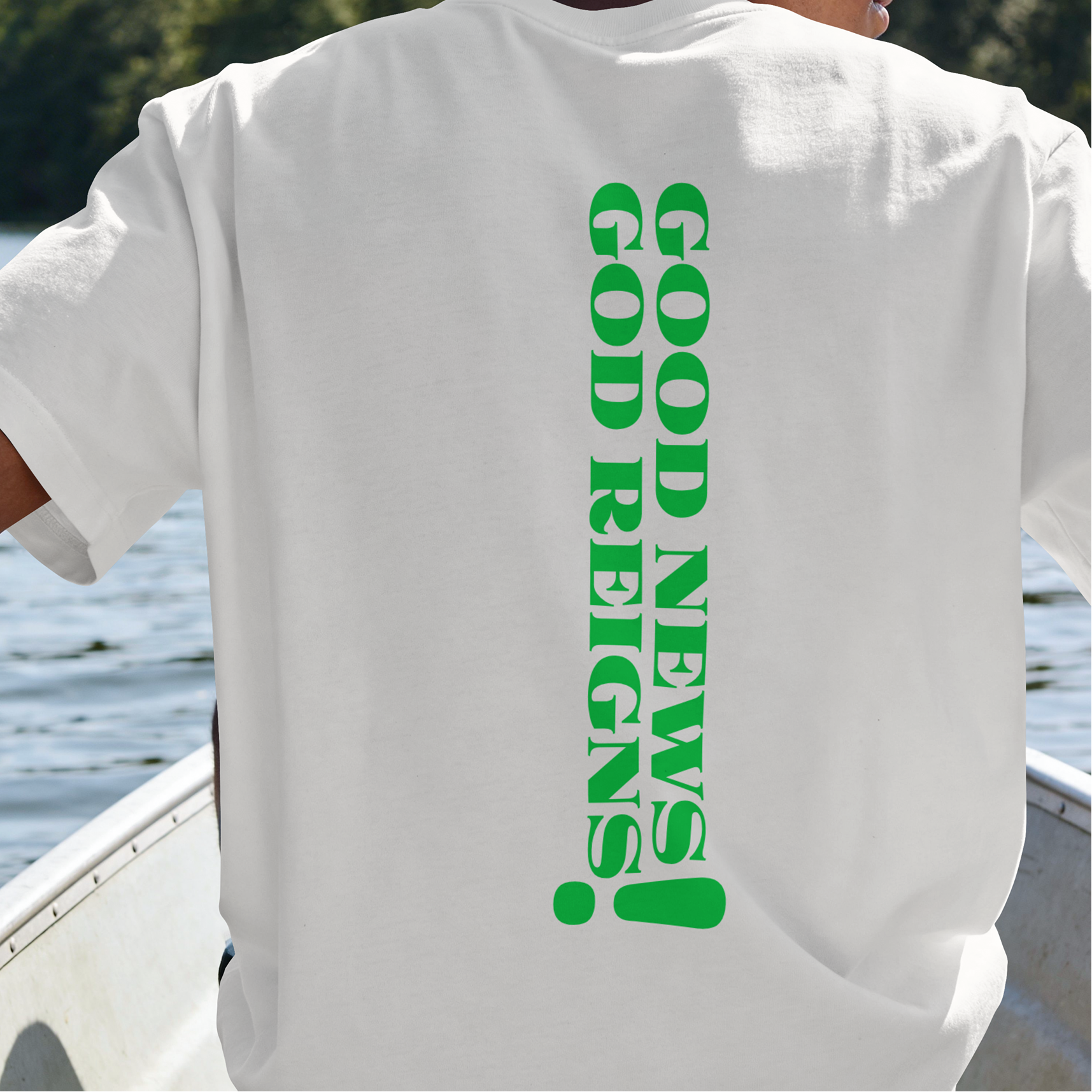 GOOD NEWS RELAXED TEE