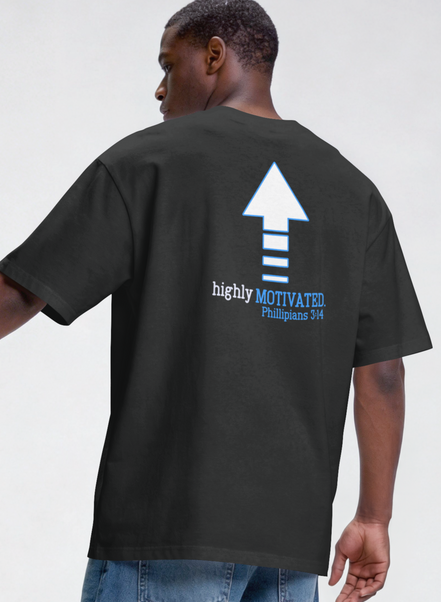 HIGHLY MOTIVATED RELAXED TEE