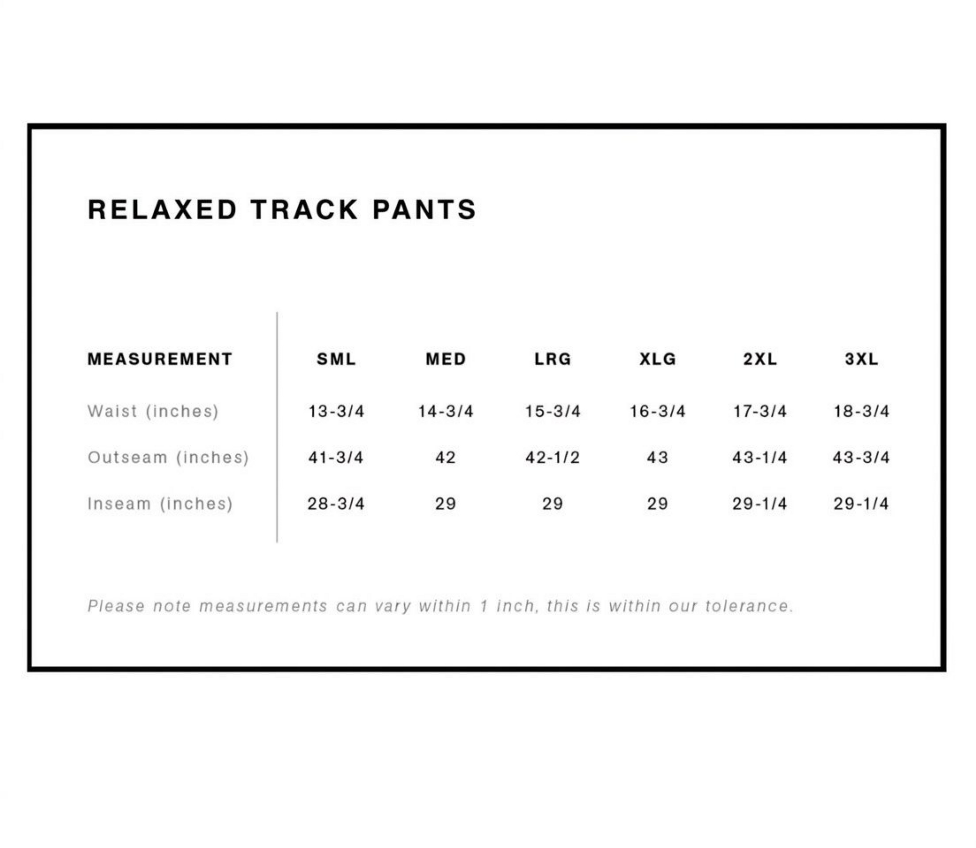 AH RELAXED CUFFLESS TRACK PANTS